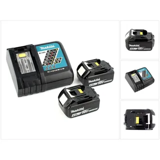 Power Source Kit 18 V Li-Ion 2x 4,0 Ah + DC18RC Ladegerät