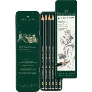 Faber-Castell 9000 6er