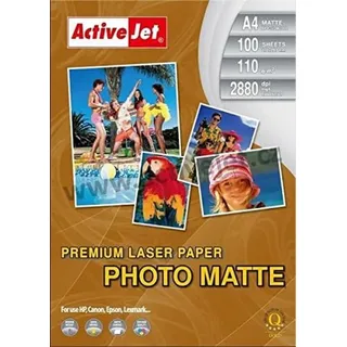 Activejet AP4-110M100L matt 110 g/m2, A4 100 szt.)