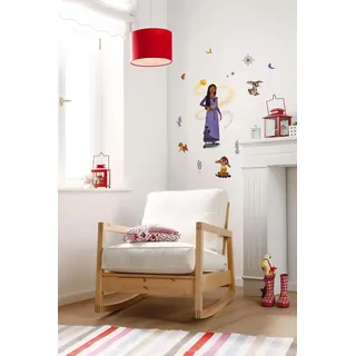 Disney Wish Wandtattoo - Stardust - Größe 50 x 70 cm - Wandsticker, Kinderzimmer, Rosas, Aufkleber, Bunt