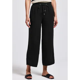 STREET ONE Style Emee Stoffhose Schwarz 42