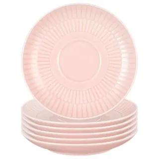 SELTMANN WEIDEN »Kombi-Untertassen Amina ø 12 cm 6er Set«, rosa