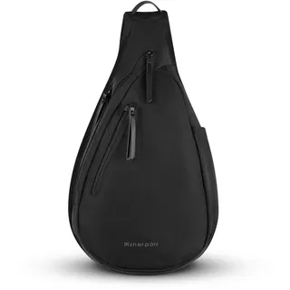 Sherpani Esprit Anti-Diebstahl-Schultertasche, Sling-Rucksack, Crossbody-Rucksack, passend für 25,4 cm (10 Zoll) Tablet, Carbon, Einheitsgröße, Sling Rucksack
