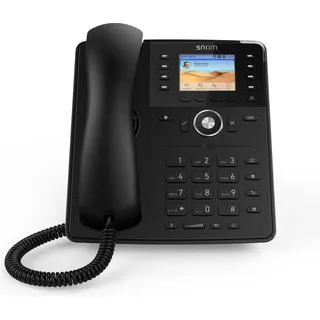 Snom D735 VoIP Telefon schwarz
