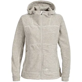 Trespass Scorch, Oatmeal Marl, XL, Warme Fleecejacke mit Kapuze 300g/m2 für Damen, X-Large, Beige