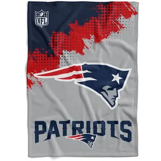 New England Patriots NFL Flanell Decke Kuscheldecke Fleecedecke Steppdecke Velourdecke ** Throw Corner ** in 150 x 200 cm