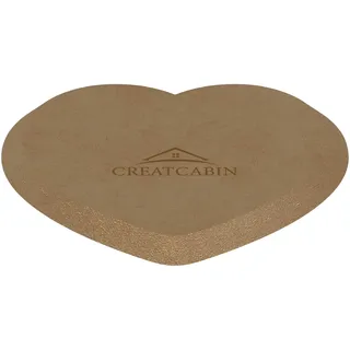 CREATCABIN Herz Töpferformen Töpferformen Für Ton Keramik Slump Formen Keramikplatten Töpferformformen Töpferwerkzeuge Aus Holz Tablettformen Presse Ton Trockenbrett Für Handbauplatten 15x13cm