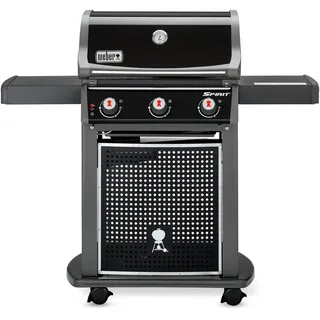 Weber E-310, Schwarz, Eckig, Edelstahl, 1,31m, 80 cm, 1,58m - Schwarz