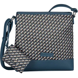 Tom Tailor Xenia Umhängetasche Polyurethan Blue/Multicolor