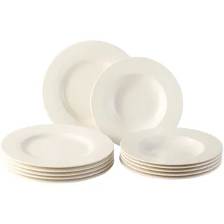 vivo | Villeroy & Boch Group Basic White Tafelservice 12-tlg. weiß
