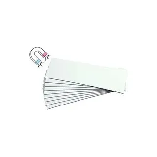 EICHNER Magnetschilder weiß 2,0 x 7,5 cm, 300 St.