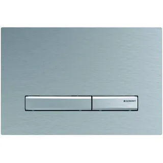 Sigma50 Betätigungsplatte verchromt gebürstet/easy-to-clean-beschichtet