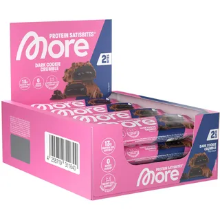 MORE Nutrition Proteinriegel Cookies Riegel 12 x 25 g