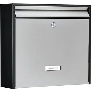 Burg Wächter Oxford 6877 B+S Schwarz inkl. Zeitungsfach