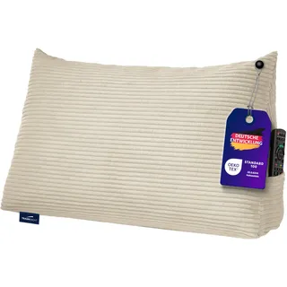 Traumnacht Cozy Rückenkissen 70 x 40 cm Beige