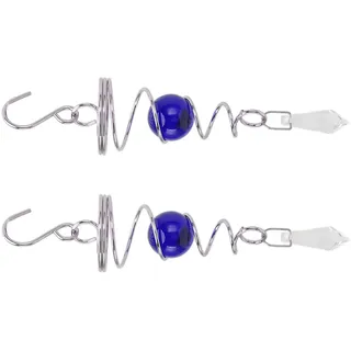 Windspiel,Windspiel für draußen,Gazing Ball Spiralschwanz Windspinner,Gazing Ball Spiralschwanz Windspinner Stabilisator,Edelstahl Windspiel,Spiral Windspiel,Rotierende Windspiele