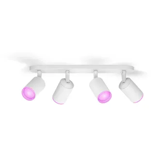 Philips Hue White and Colour Ambiance Centris Fugato 4-flg. weiß