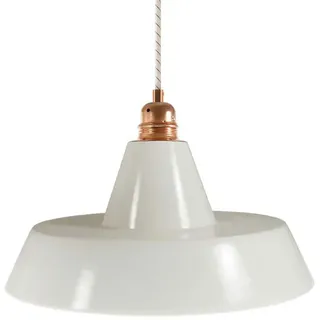 Creative Cables Industrial Hängelampe - Glossy White - One Size