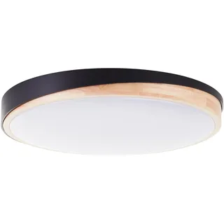 Brilliant Baarlo 1 Stk. Ø 50 cm Holz/Metall schwarz