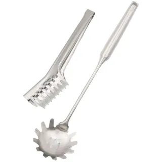 Intirilife Spaghettizange Edelstahl 2er Set