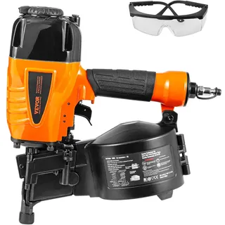 Vevor Druckluft Tacker CN65, 32-63mm(Draht)/38-63mm(Kunststoff)