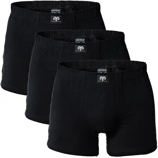 CECEBA Boxershort Pants schwarz M 3er Pack