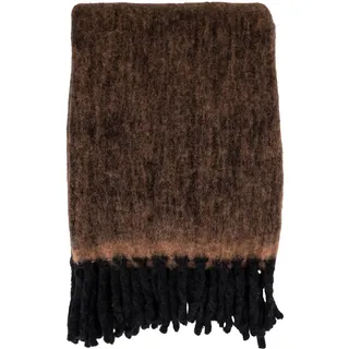 House Nordic Carmel Plaid 130 x 170 cm Dunkelbraun