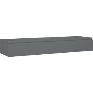 Mexen Orio Badezimmerschrank unter dem Waschbecken 160 cm, 1 Schublade, matt Graphit - 91A10-16023-1-BF66