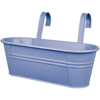 Butlers Hängetopf Zinc , Violett , Metall , 15 cm , Dekoration, Blumen & Blumentöpfe, Übertöpfe