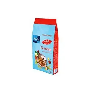 Kölln Früchte ohne Zuckerzusatz Müsli 1,7 kg, 1 St.