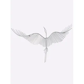 heine home Wanddekoobjekt, silberfarben