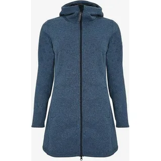 Elkline Morning Dew Damen Winddichter Strick-Fleecemantel | Blau | 40