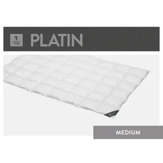 SPESSARTTRAUM »Platin«, leicht, Füllung 100% Daunen 155x220 cm