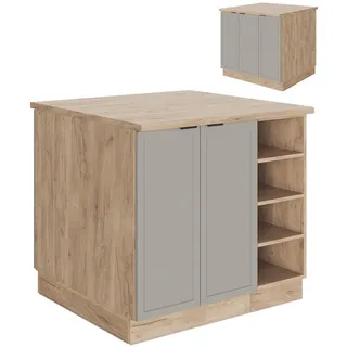 Vicco Kochinsel Fame-Line 90 x 0 x 0 cm Beige