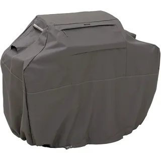 Classic Accessories Ravenna Grillabdeckung, wetterfeste Schutzplane, für Keramikgrills, Schutzplane, erhältlich in Dark Taupe/Mushroom/Espresso, B0792TCPBS (96,52 cm x 55,88 cm x 111,76 cm)