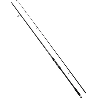 Mitchell Adventure 2 Spinnrute – langlebige Glasverbund-Angelruten mit Edelstahlführungen für Süßwasser und Meeresangeln, schwarz/orange, 2.10 m | 8-25 g
