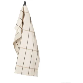 ASA Geschirrtuch ecru checked 50 x 70 cm