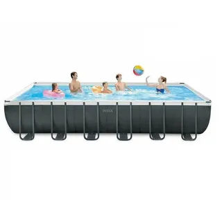 Aufstellpool Intex 26364 Rechteckig CM732X366X132 mit Zubehör