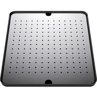 Blanco Abtropfwanne 36,5 x 36,5 x 3 cm Silber