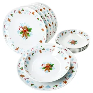 Mambocat Candyman Tafelservice 12-tlg. Weihnachten