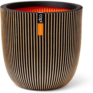 Capi Europe Kugel Groove Ø 35 x 34 cm Gold/Schwarz