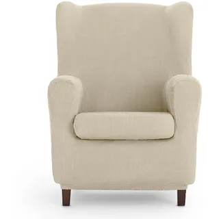 Eysa Ulises elastisch Sofa überwurf ohrensessel, Polyester-Baumwolle, 00-Ecru, 37 x 5 x 29 cm, 1 Einheiten