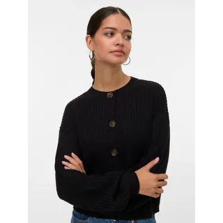 Vero Moda VMLEA Strickjacke Schwarz XS