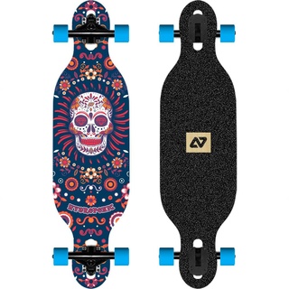 Centrano Unisex – Erwachsene Hydroponic Longboard, Lila, 31.5"