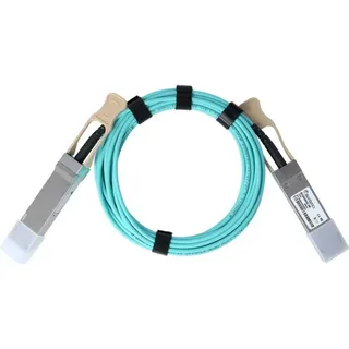BlueOptics Ubiquiti Networks UACC-AOC-QSFP28-3M kompatibles BlueOptics AOC QSFP28 BO282803L3M, Transceiver, Blau