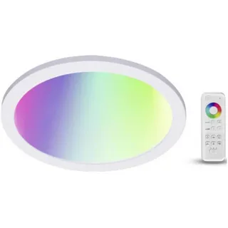 Müller-Licht Tint LED Decken-/Wandpanel 1 rund weiß Kunststoff