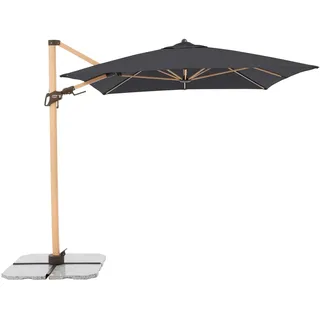 Doppler Ampelschirm 300 x 220 cm Anthrazit