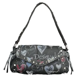 Desigual Damen Tasche aus Polyester in Schwarz 26SAXA57_NE9019 - Schwarz