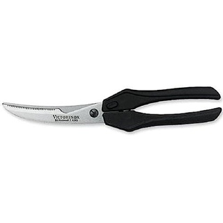 Victorinox Geflügelschere, Küchenschere, Rostfreier Stahl, Robuster Kunststoffgriff, 25 cm