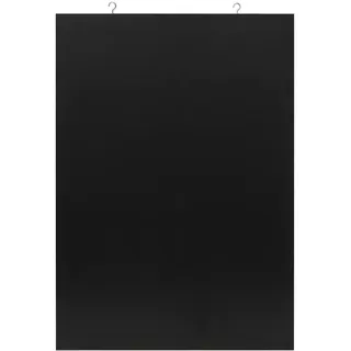 Europel Kreidetafel rahmenlos 42 x 60 cm Schwarz